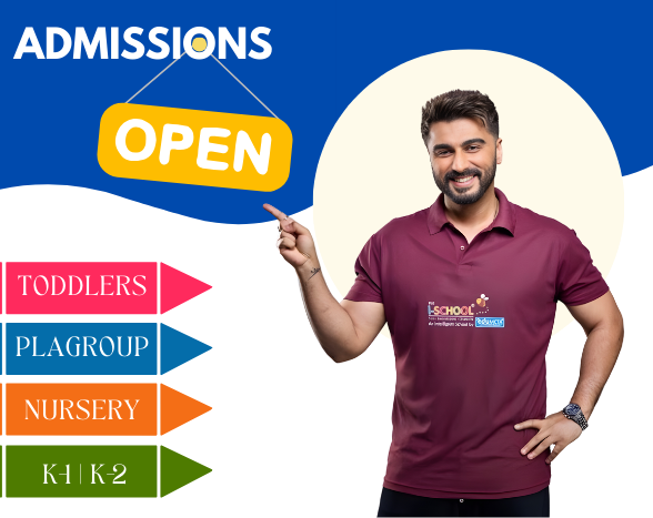 Application form for enrolling at eduMETA The iSchool preschool.